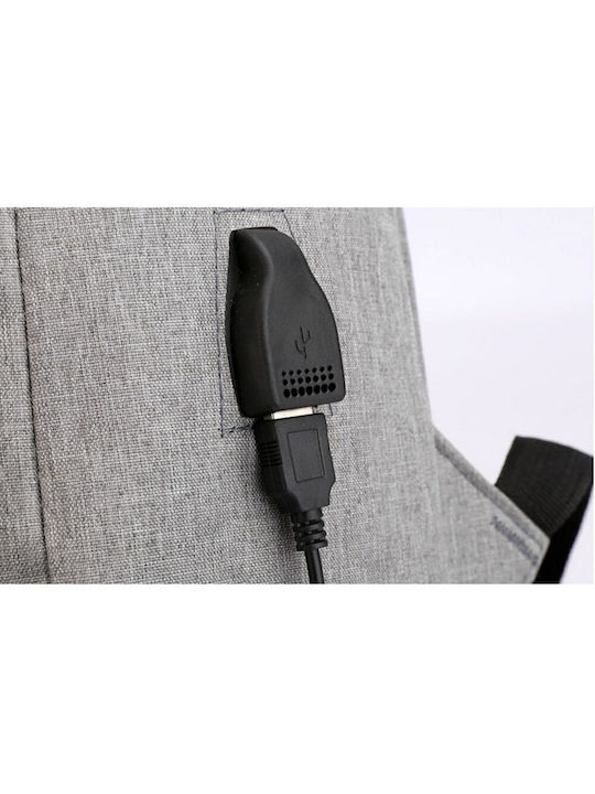 Amber Tasche Rucksack für Laptop 15.6" in Gray Farbe AM2009-GREY