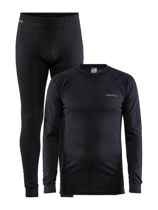 Craft Baselayer Ανδρική Ισοθερμική Μακρυμάνικη Μπλούζα Μαύρη
