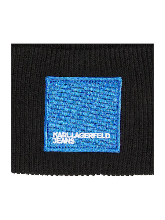 Knitted Beanie Cap Black