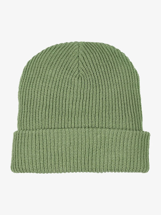 Beanie Unisex Σκούφος Πλεκτός σε Πράσινο χρώμα
