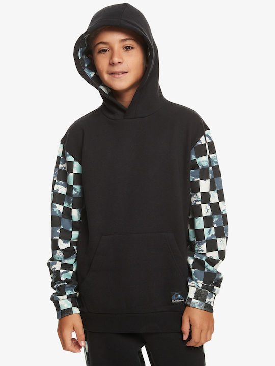 Quiksilver Kinder Sweatshirt mit Kapuze Schwarz