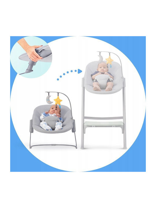 Kinderkraft Ръчен Релакс За Бебета Calmee Сив За Дете До 9kg