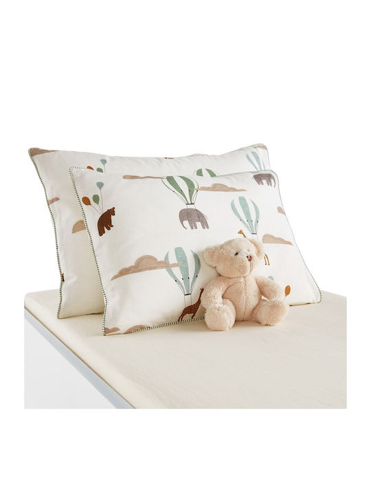La Redoute Interieurs Față de pernă pentru copii din bumbac 100% 40x60cm Albă
