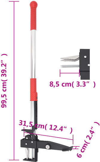vidaXL Εκριζωτής με Κοντάρι 99.5cm