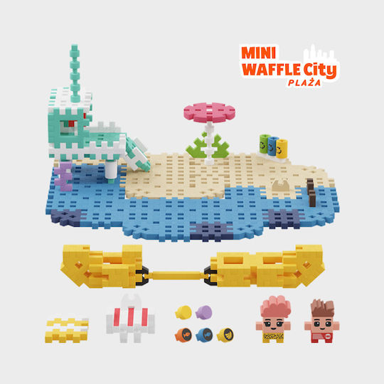 Marioinex Τουβλάκια Mini Waffle για 3+ Ετών 148τμχ