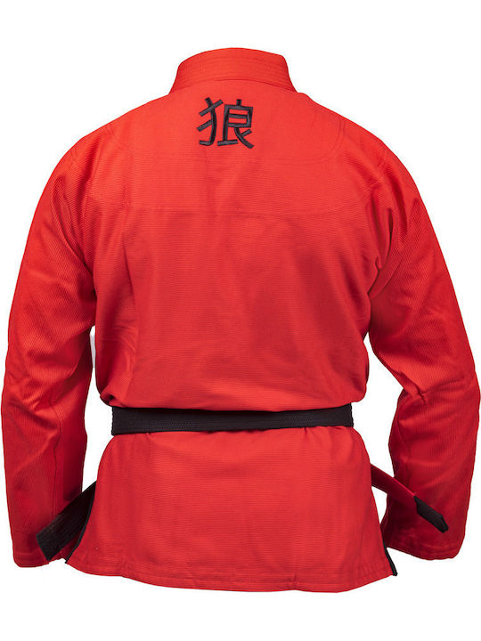 Okami Gi Ανδρική Στολή Brazilian Jiu Jitsu Κόκκινη