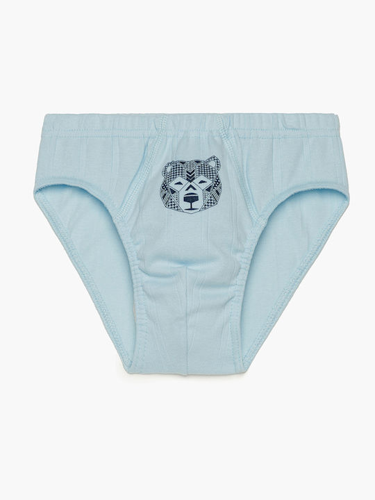 Minerva Kids' Brief Light Blue