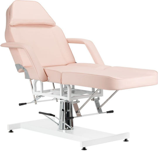 Elegant Furniture Beauty Chair Pink with Adjustable Height and Hydraulic Lifting