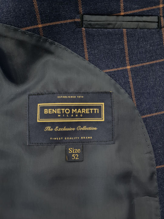 Beneto Maretti Men's Suit Jacket Blue