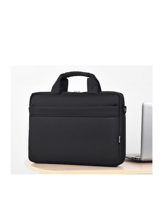 Αδιάβροχη Τσάντα Ώμου / Χειρός για Laptop 16.1" σε Μαύρο χρώμα 78943