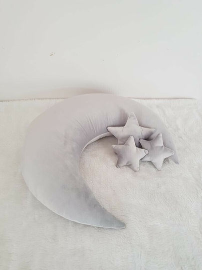 Bubbles Lover Crib Decorative Pillow Gray