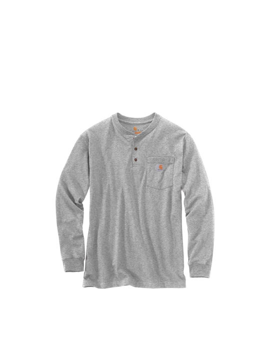 Carhartt Heavyweight Schaltflächen Gray