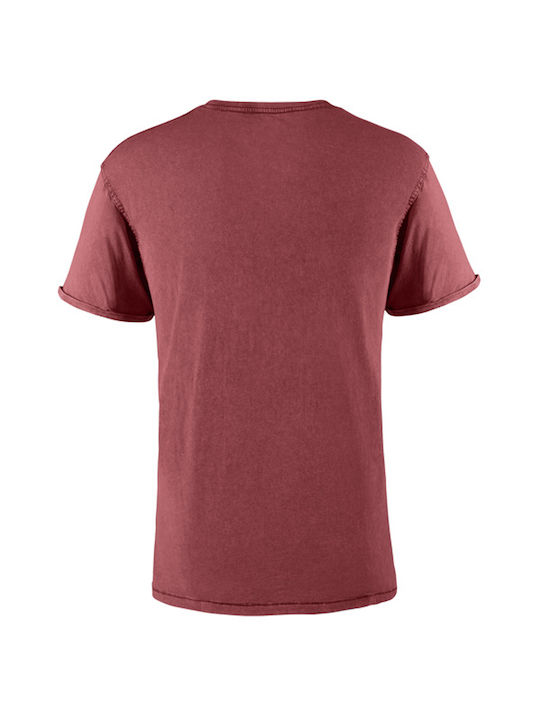 Teesney Men's Athletic Short Sleeve Blouse Red