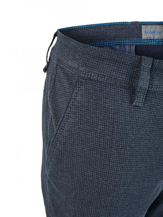 Trousers Chino Elastic in Loose Fit Gray