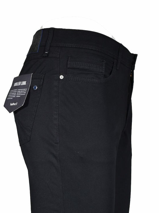 Παντελόνι Chino Ελαστικό σε Slim Εφαρμογή Μαύρο