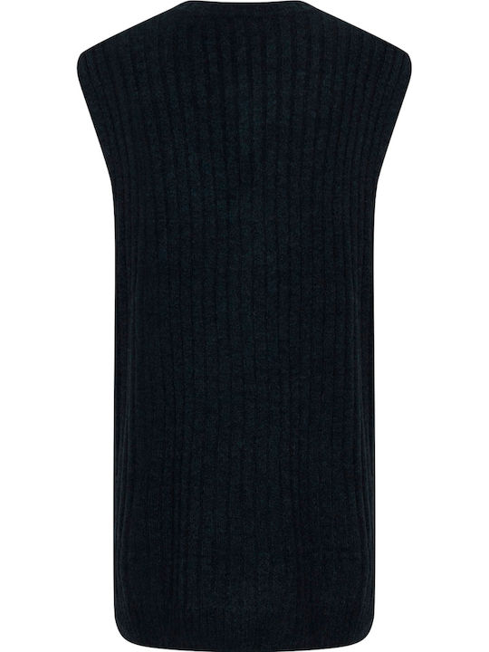 Women's Sleeveless Sweater Black