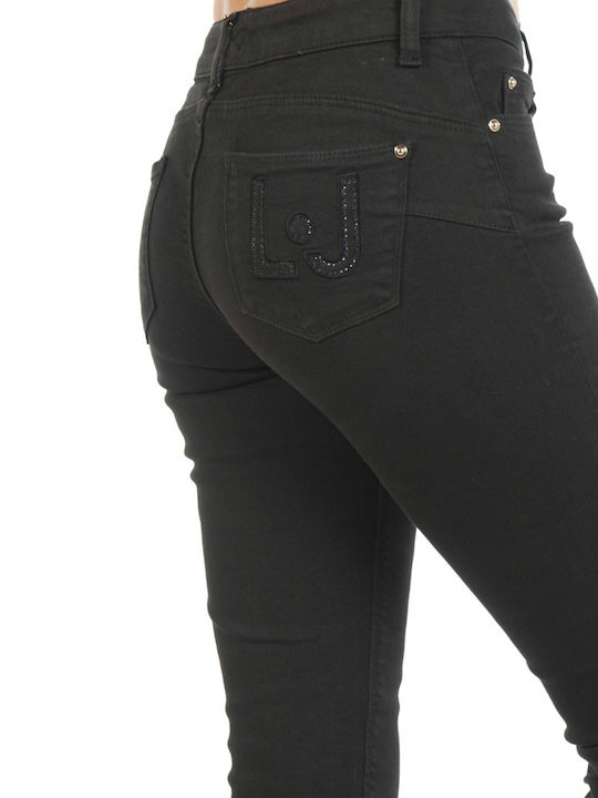 Monroe Dama Tesatura Pantaloni cu Croială Slim Alb