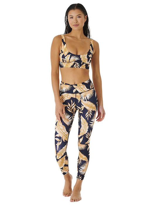 Women's Fabric Trousers Navy Blue