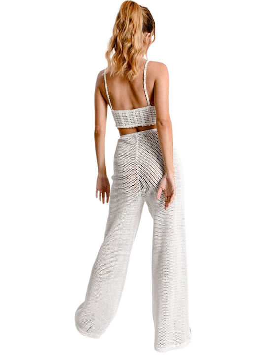 Molly Bracken Pants Women's Fabric Trousers White