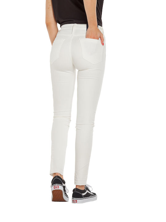 New Denim Women's Jean Trousers White