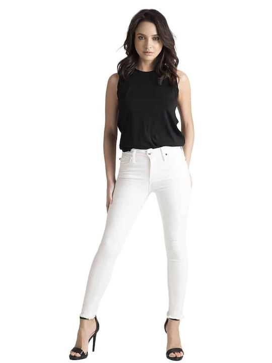 New Denim Women's Jean Trousers White