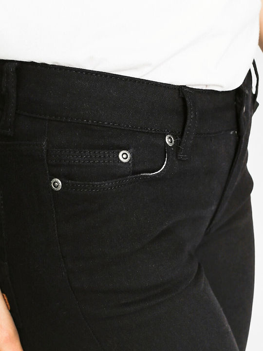 Damen Stoff Hose Schwarz