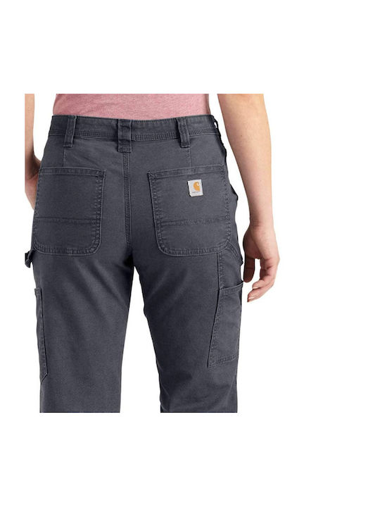 Carhartt Γυναικείο Chino Παντελόνι σε Loose Εφαρμογή Navy Μπλε