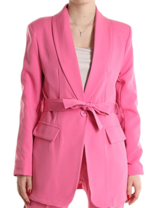 Remix Women's Fuchsia Set with Trousers