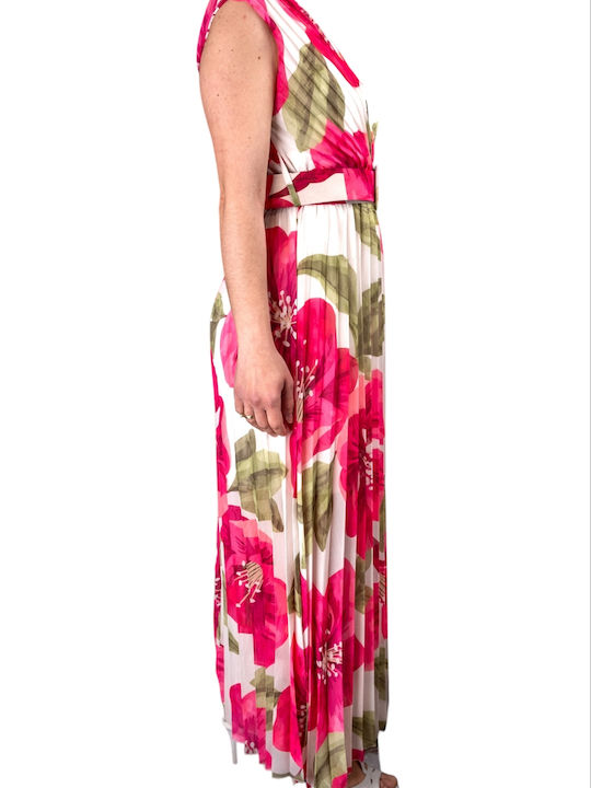 Remix Summer Maxi Dress Fuchsia