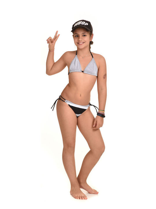 MiandMi Kids Swimwear Bikini White