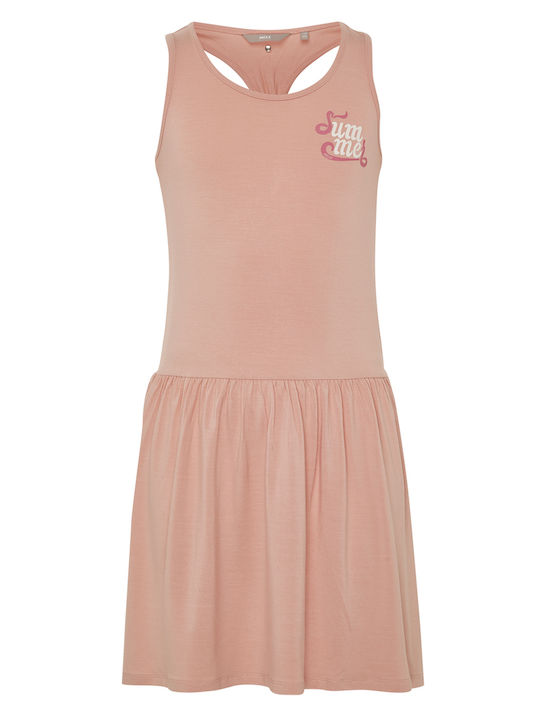 Kinderkleid Ärmellos Rosa