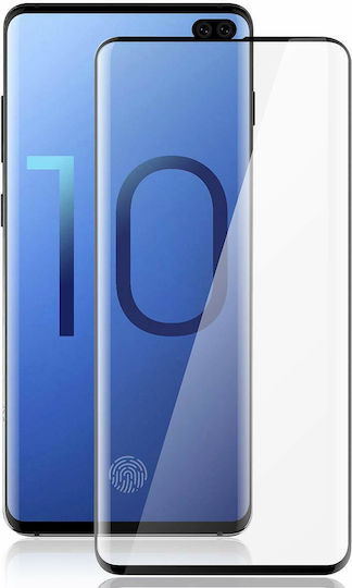 5D Full Face Tempered Glass Μαύρο (Galaxy S10)