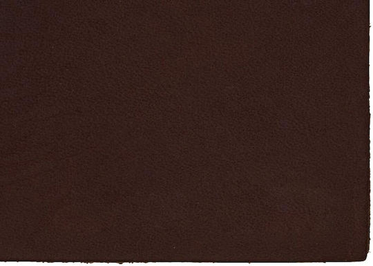 Paper Republic Voyageur Pocket Leather Journal Chestnut Σημειωματάριο με Λευκές Σελίδες με Λάστιχο Καφέ