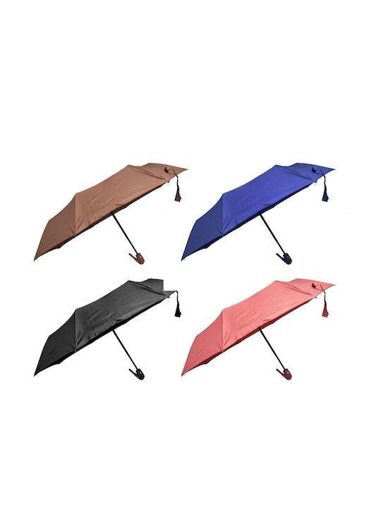 Windproof Automatic Umbrella Compact Black