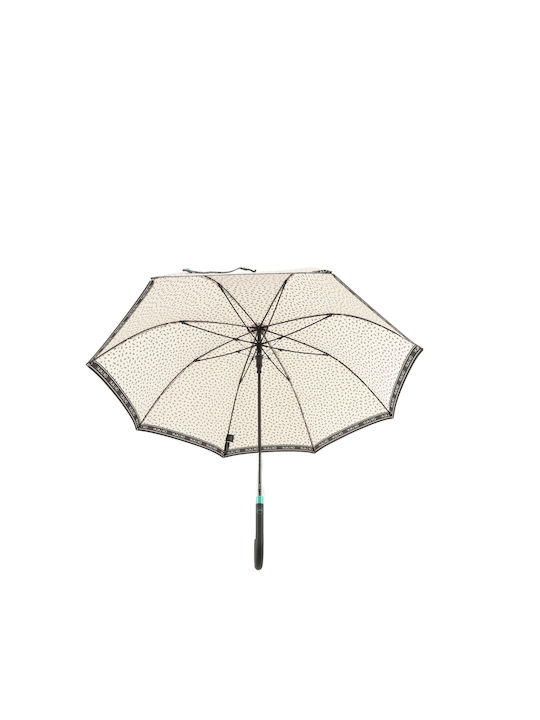 Automatic Umbrella Compact White