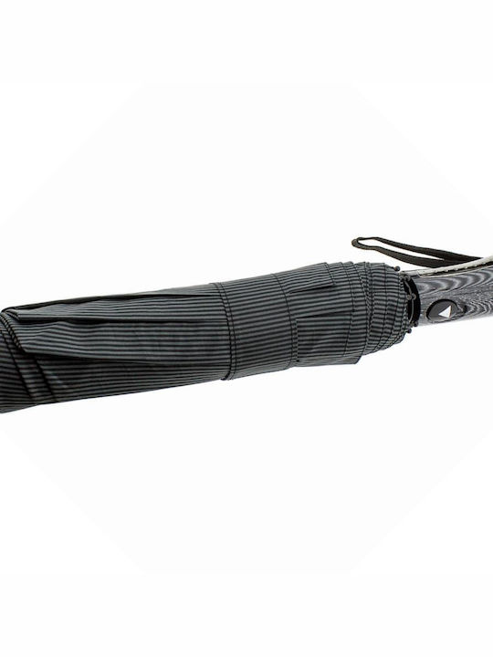 Windproof Automatic Umbrella Compact Black