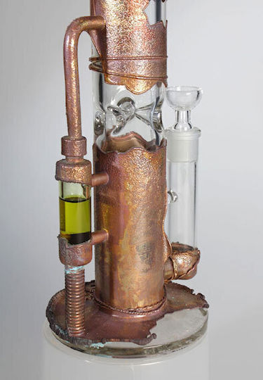 Bong 40cm Kupfer 40cm