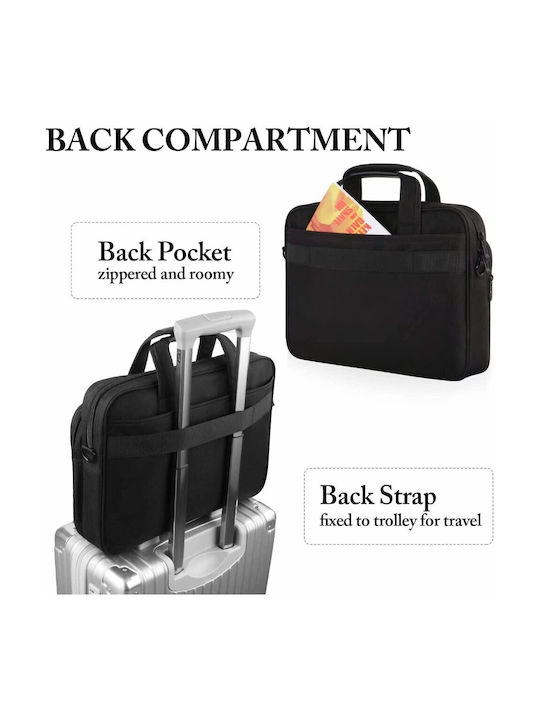 Ytonet 15,6 Laptop 7,2l Bag Messenger 15.6" Black