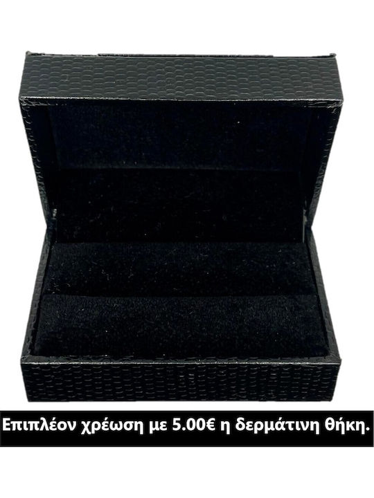 Μανικετόκουμπα από Ατσάλι σε Ασημί Χρώμα