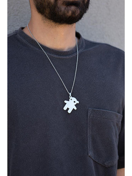 Piercing.gr Κολιέ από Ατσάλι Piercing.gr Κολιέ από Ατσάλι