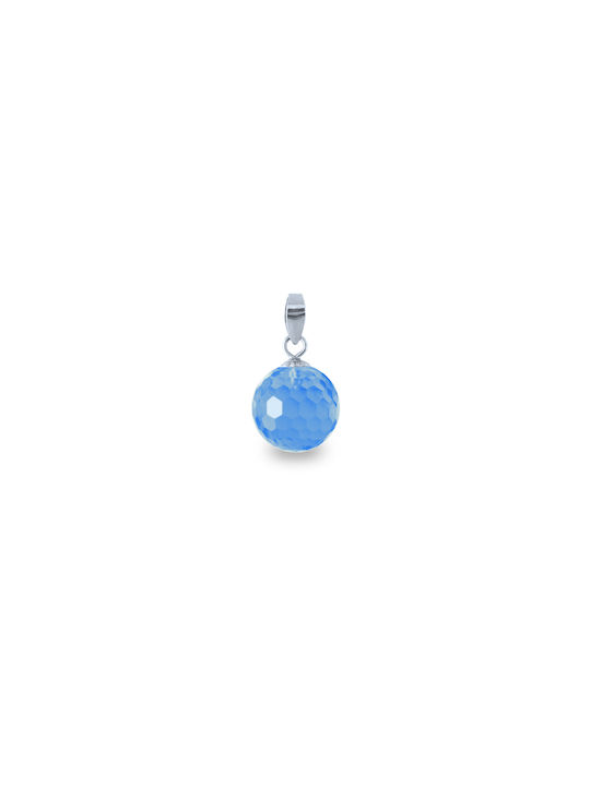 Blue Charm Tierkreiszeichen aus Gold 14K