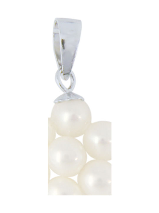 Margaritari Charm with Stones made of 14K Gold