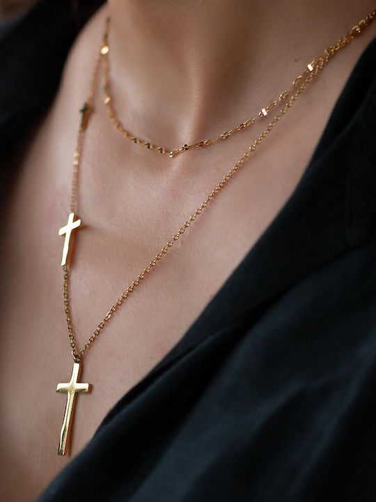 Piercing.gr Κολιέ Διπλό