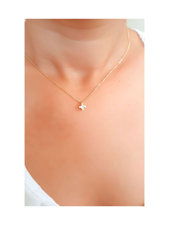 Necklace from Gold 9 K