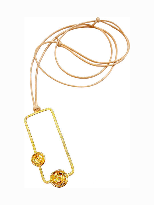 Louiza Jewels Κολιέ Επιχρυσωμένο