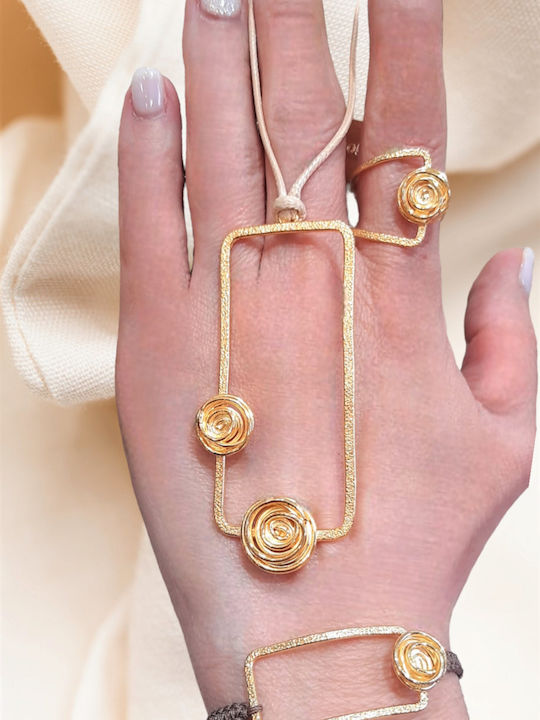 Louiza Jewels Charm Vergoldet