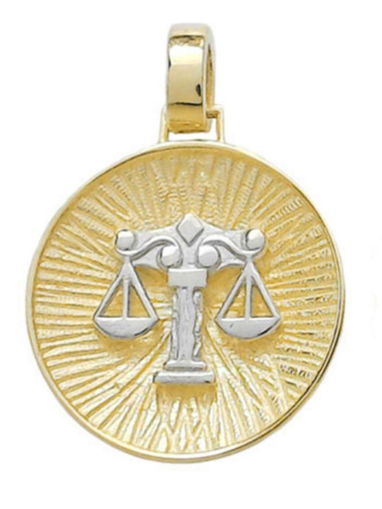 Goldjewels Hängende Charms Talisman aus 14K Gold