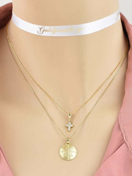 Goldjewels Charm Talisman Constantin Semn Zodiacal Balanță Din Aur 14 Carate
