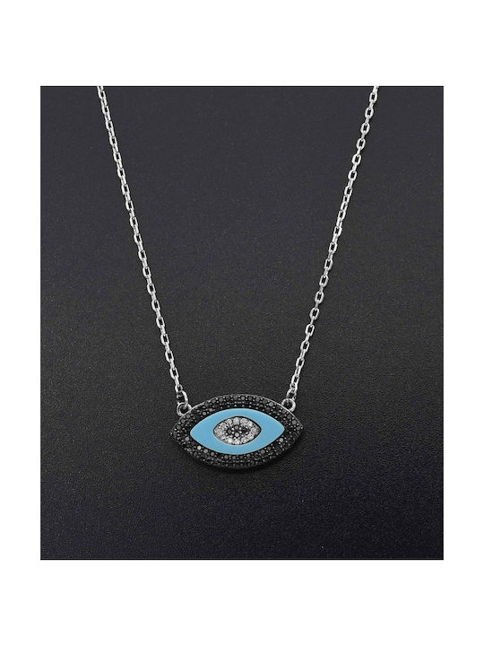 Necklace Eye from Silver