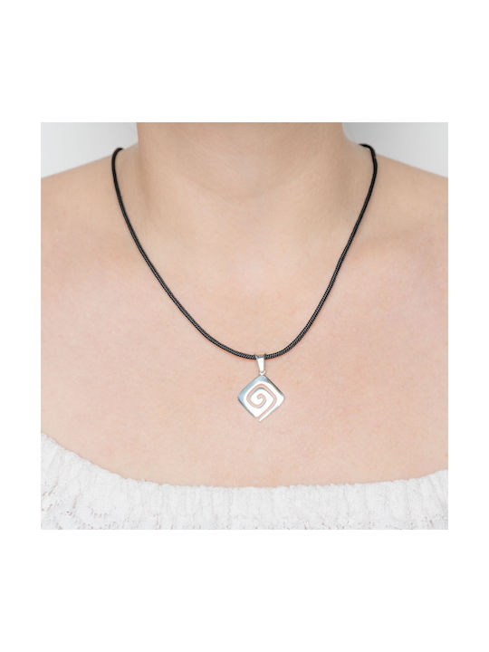 Necklace Geometric from Silver